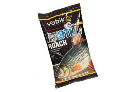 Прикормка Vabik Special ПЛОТКА Roach Black 1 кг 