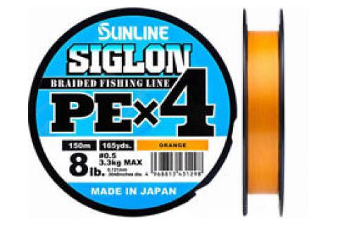Плетёнка SUNLINE Siglon PE4 150/0.296 (оранжевый)