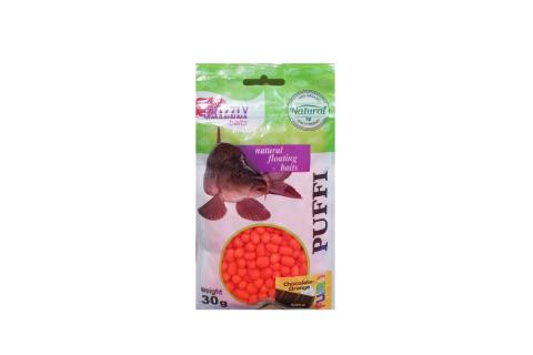 Воздушное тесто GRIZZLY BAITS PUFFI Fluo шоколадно-апельсиновый 30 г