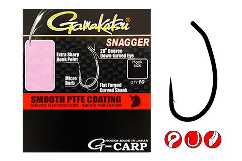 Крючок Gamakatsu G-Carp Snagger (Кол-во 10 шт.)