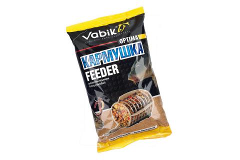 Прикормка Vabik Optima КАРМУШКА Feeder 1 кг (жёлтая)