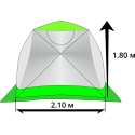 Палатка зимняя LOTOS КУБ M2 Термо (трехслойная) - ракурс 9
