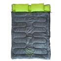 Спальный мешок NORFIN ALPINE COMFORT DOUBLE 250 GREEN - ракурс 1