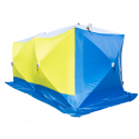 Палатка зимняя СТЭК КУБ 3T Дубль (трехслойная, дышащая) - ракурс 1